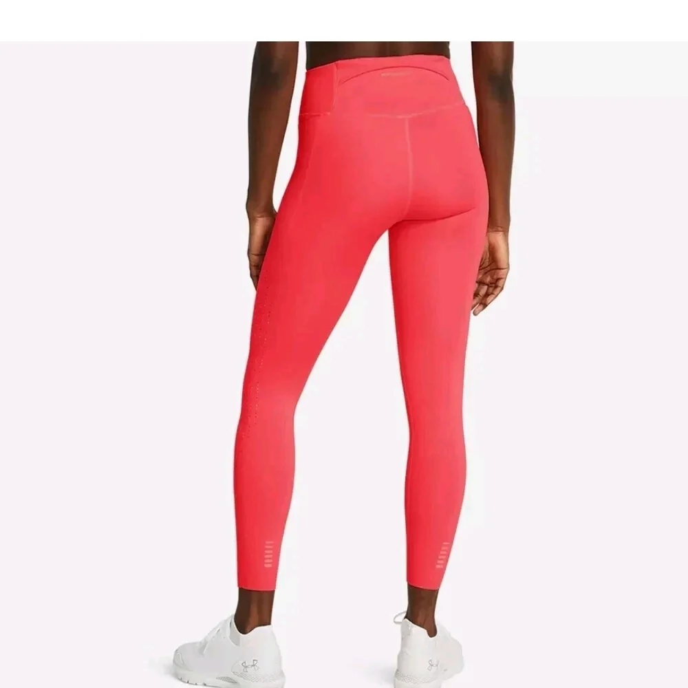 UNDER ARMOUR Flyfast Elite Ankle 7/8 Tights, Size XL, Pink/Orange, NWT - Picture 3 of 14